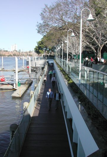 Brisbane Riverwalks - Đường ven sông Brisbane
