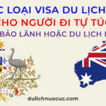 Các loại Visa du lịch Úc cho người đi tự túc, không bảo lãnh hoặc du lịch dài hạn
