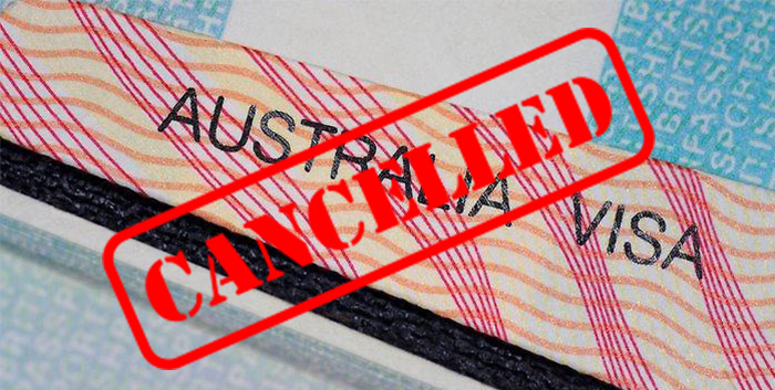 Visa 600 bị hủy bởi Bộ Di Trú Úc