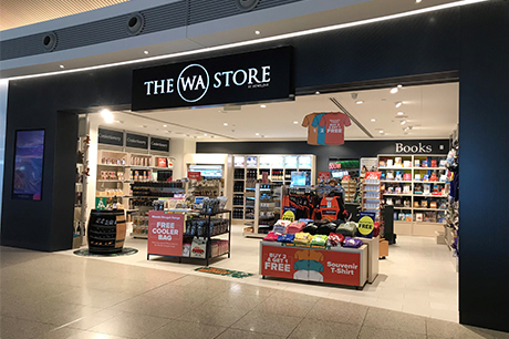 cửa hàng mua sắm tại sân bay Úc