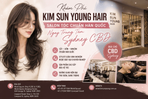 Khám Phá Kim Sun Young Hair — Salon Tóc Chuẩn Hàn Quốc Ngay Trung Tâm Sydney CBD