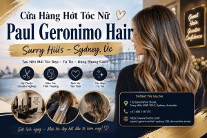 Paul Geronimo Hair – Điểm Đến Lý Tưởng Cho Mái Tóc Đẹp Tại Surry Hills, Sydney