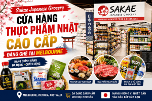 Sakae Japanese Grocery – Cửa hàng thực phẩm Nhật Bản cao cấp đáng ghé tại Melbourne, Úc