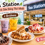 Tea Station Brisbane – Điểm Hẹn Trà Sữa Và Bánh Ngọt Hàn Quốc Đáng Thử Tại Úc
